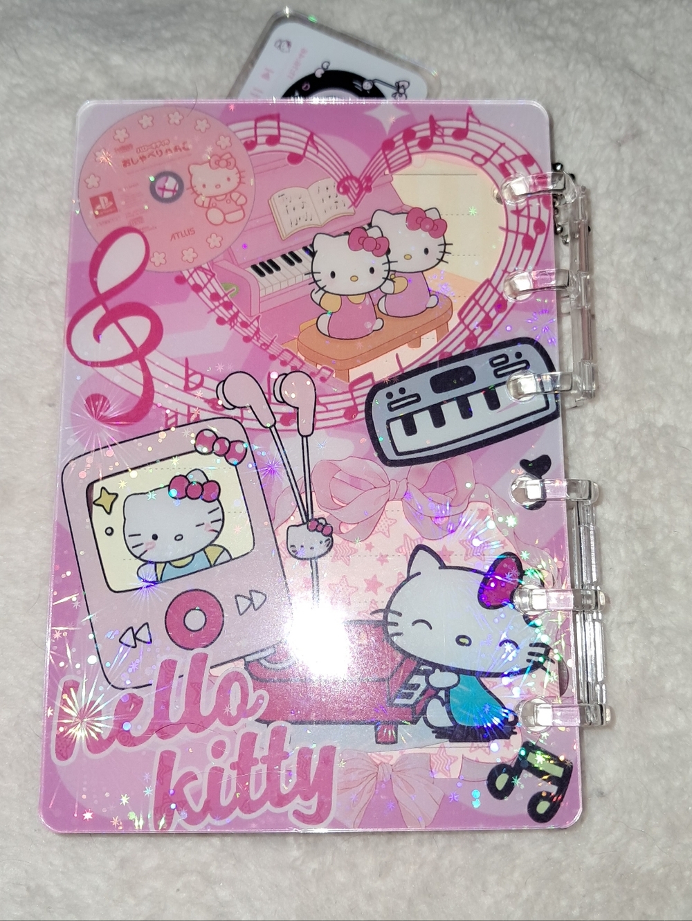 New! Hello Kitty A7 Shaker Notebook - Picture 5 of 5